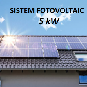 Pachet Sistem FOTOVOLTAIC 5 kW – monofazat