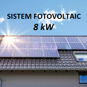 Pachet Sistem FOTOVOLTAIC 8 kW- trifazat