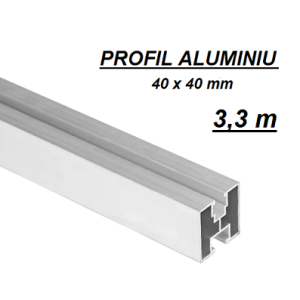 Profil aluminiu 3,3 m