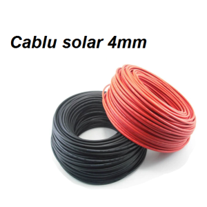 Cablu solar H1Z2Z2-K 4mm negru